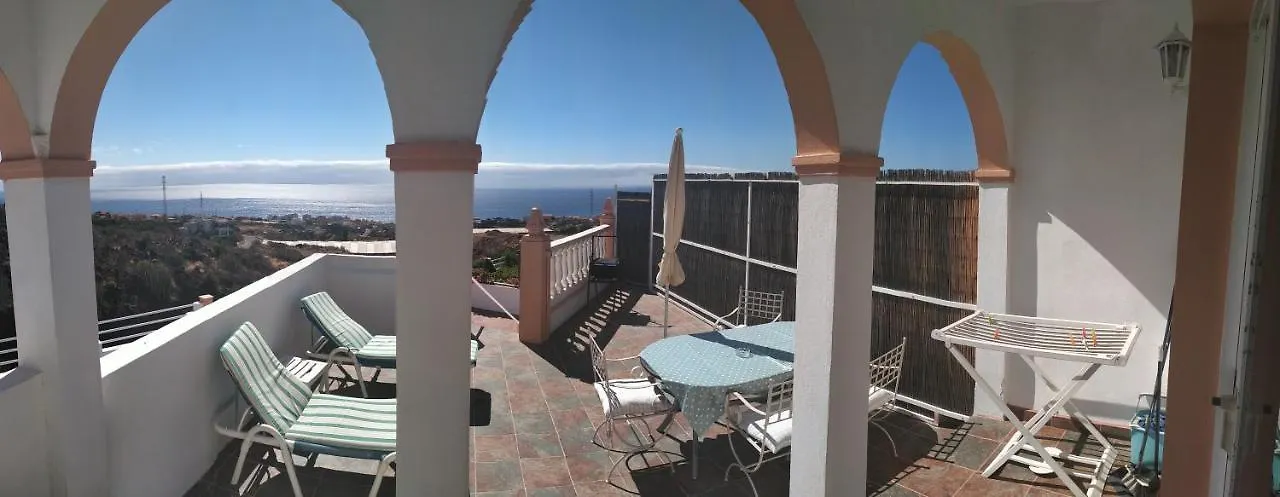 Finca Oasis Mango,Holiday Home, Vivienda Vacacional, Candelaria Comunal Pool, Sea View From Private Terraces,3 Mins To Town By Car, Wifi, Netflix 0*,  Španělsko